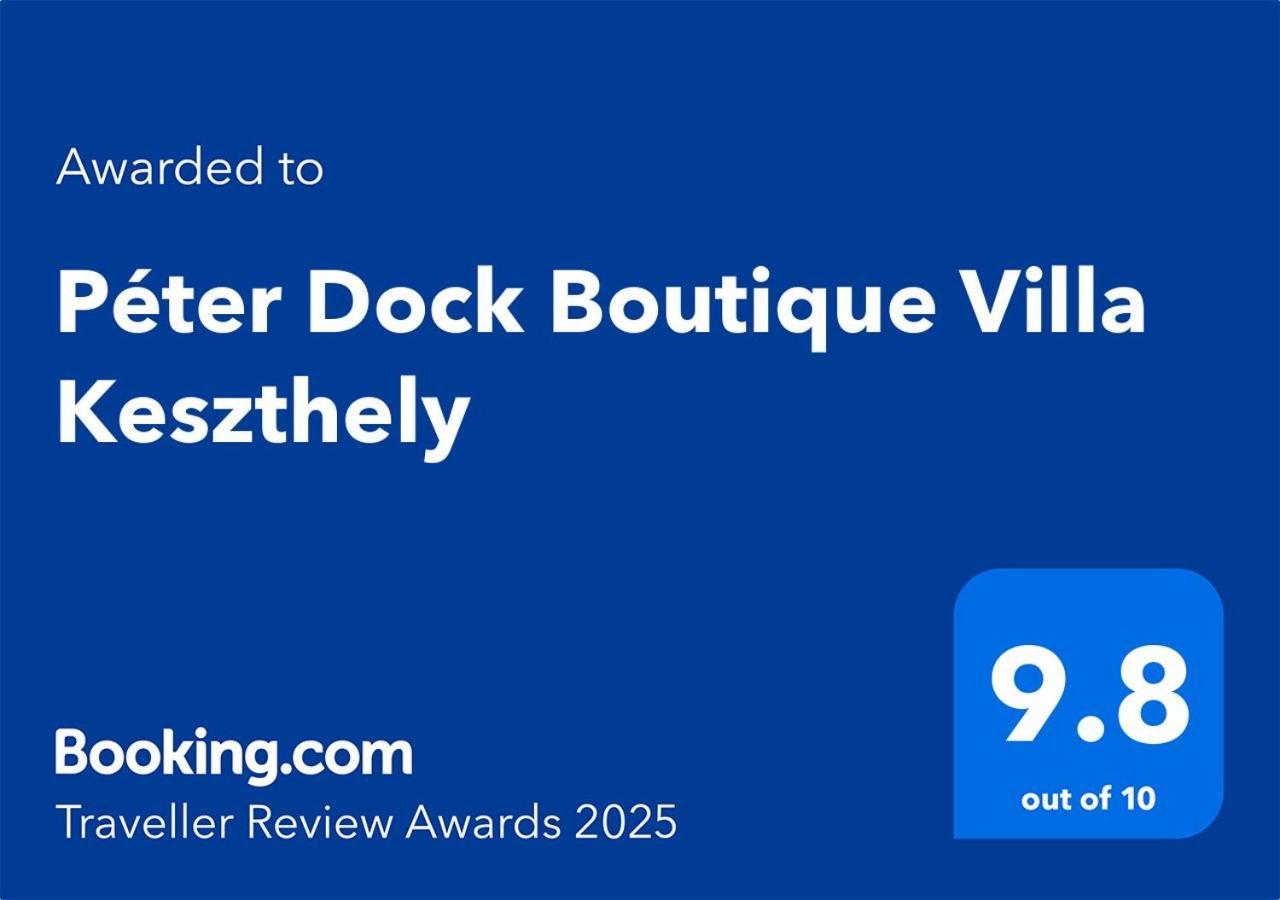 Peter Dock Boutique Villa Keszthely Exterior foto
